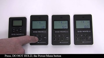 Williams Sound Digi-Wave 2.0 Programming Two Way Mode with Captions