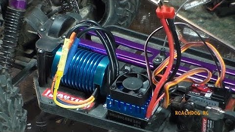 Redcat Volcano EPX New motor & ESC