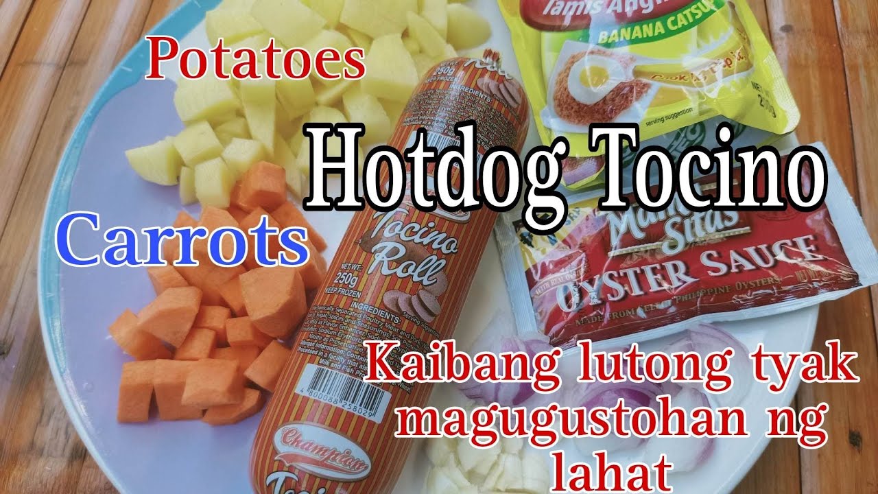 Kaibang Tipid Budget Ulam Recipes TOCINO + PATATAS at CARROTS 70