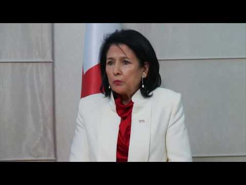 სალომე ზურაბიშვილი აზერბაიჯანში ქართულ დიასპორას შეხვდა