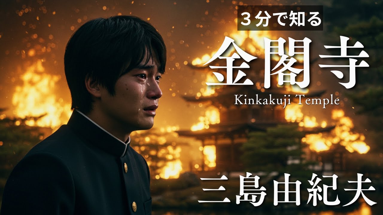 【３分でわかる名作小説】金閣寺【三島由紀夫】