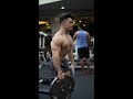 A shoulder workout (description)