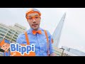 Blipi - London River Thames | Kids Fun &amp; Educational Cartoons | Moonbug Play and Learn