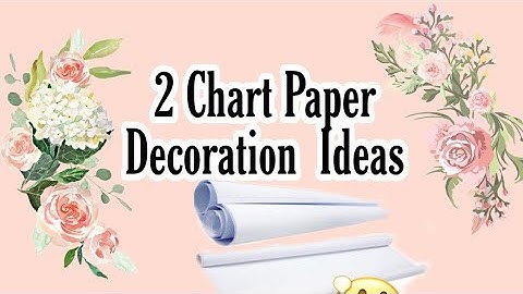 2 Chart paper decoration project/chart paper decorations/corners border design on paper