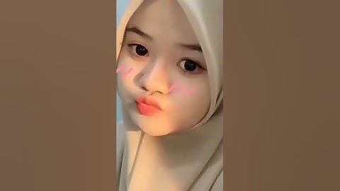 spesial tiktok cewek hijab manis viral #shorts