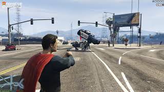 GTA 5 Mod - Siêu nhân Superman Đại chiến với Hulk, Ai sẽ thắng?