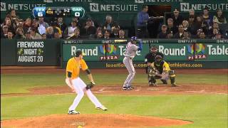 2011/08/12 Recap: TEX 9, OAK 1
