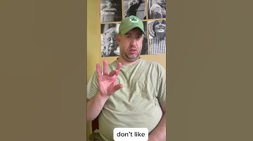 ASL sign for don’t like / Learn ASL