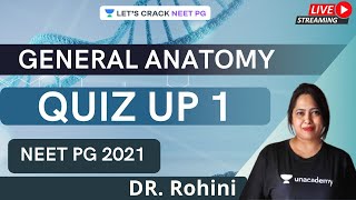 QUIZ UP 1  | Clinical Anatomy | NEET PG 2021 | Dr. Rohini screenshot 2