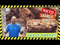 5 Minute Keto Granola Bars for Beginners!  Simple and Quick for the Beginner