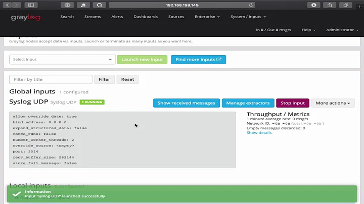 Debian rsyslog to graylog