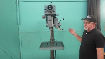 20" CLAUSING VARIABLE SPEED DRILL PRESS, MODEL: 2276,