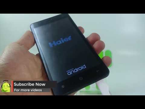 How to Hard Reset Haier G31 and Forgot Password Recovery, Factory Reset