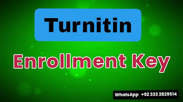 Turnitin Free ID and Key 2025