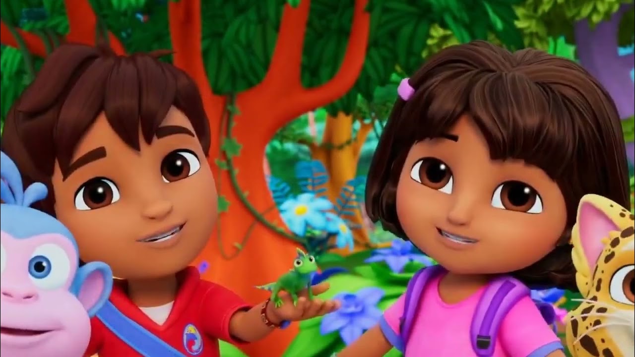 Dora - 04x12 - Journey to Lizard Island [Best Moment Plus ] - YouTube