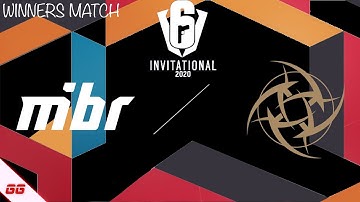 MIBR  vs NiP | Six Invitational 2020 Highlights