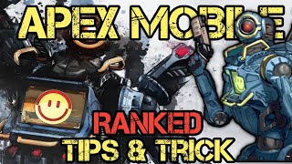 TIPS & TRICK PUSH RANK DI APEX LEGENDS MOBILE!!