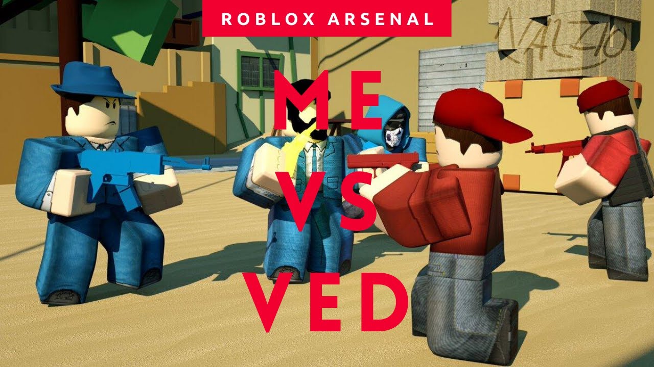 1v1ing A Pro Roblox Arsenal Youtube - robux 4 000x in game items gameflip