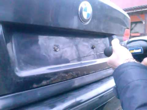 2007 bmw 528i trunk wont open