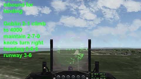 Falcon BMS 4.33 Landing