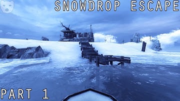 Snowdrop Escape - Part 1 | Clearing Out A Research Bunker | HD Half-Life Mod 60FPS Gameplay
