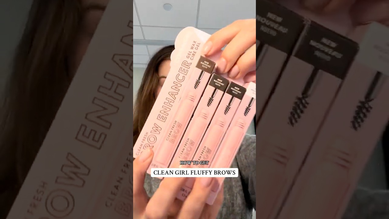 Hot To Get Clean Girl Fluffy Brows