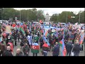 Участники акции протеста в Германии призвали остановить атаки ВС Армении