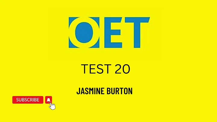 Oet Listening Test For Nurses & Doctors|Jasmine Bu...