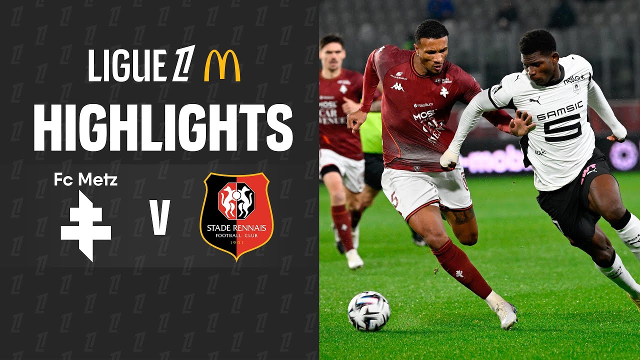 [Highlight] France Ligue 1 : เม็ตซ์ vs แรนส์ (29-11-68)