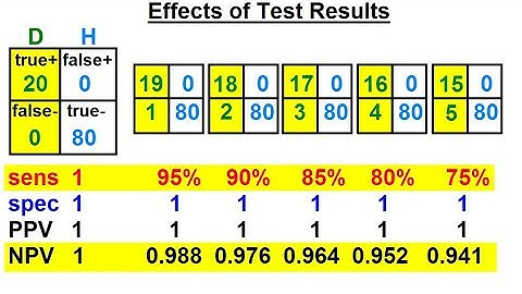 Prob & Stats - Bayes Theorem (20 of 24) Effects of the Test Results: Example 1