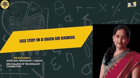 CASE STUDY ON AI DRIVEN CAR DIAGNOSIS | CLOUD COMPUTING AND VIRTUALIZATION| SNS INSTITUTIONS