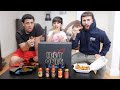 EXTREME Hot Wings Challenge With My Family!!! **HOT ONES**