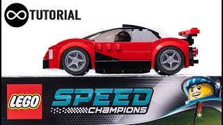 How to make lego speed champions 75899 ferrari la alternate model moc
car. all pieces from this set. the car fits a minifigure. tutorial has
been...