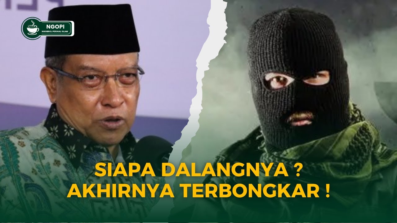 KH Said Aqil Siroj Bongkar Dalang Fitnah NU?! Pernyataannya Bikin Heboh!