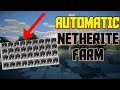 Minecraft 1.16 - AUTOMATIC NETHERITE FARM Tutorial (JAVA / BEDROCK / XBOX / WINDOWS)