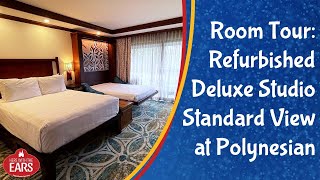 Disney's Polynesian Villas  Refurbished Deluxe Studio  Room Tour