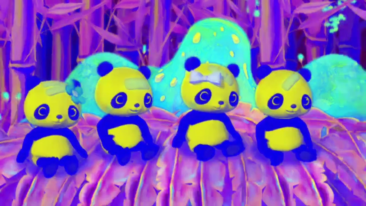 ONE LITTLE PANDA JUMPING ON THE BED EFFECTS COMPILATION SPONSORED BY PREVIEW 2 EFFECTS 