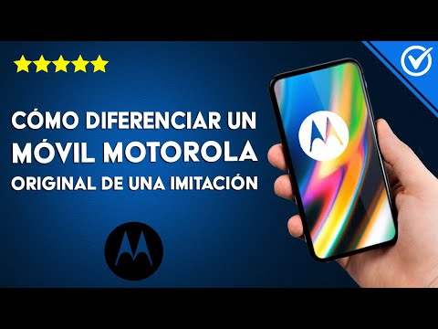 ¿Cómo diferenciar un teléfono MOTOROLA ORIGINAL de uno de imitación?