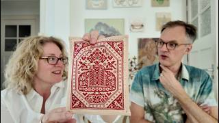 Evertote Notes From the Workshop - A Visit with Modern Folk Embroidery!