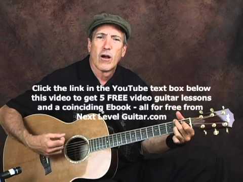 Beginner EZ acoustic rockabilly rhythm guitar less...