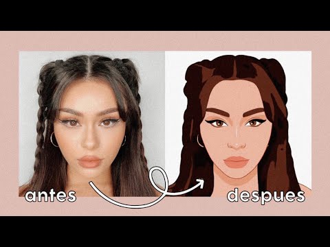 COMO CONVERTIR UNA FOTO EN UN DIBUJO (Ilustracion / Cartoon) ✏️ · HeySunCreative