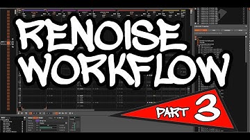 Renoise Drum and Bass workflow Part 3