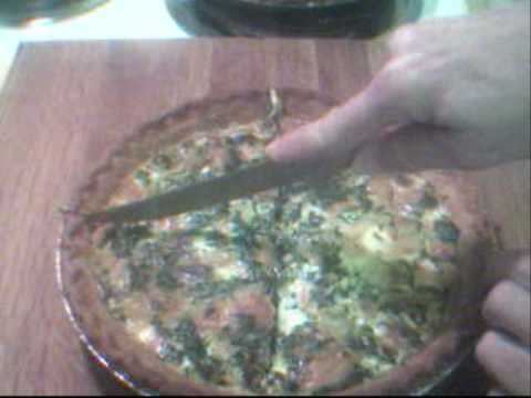 How To Make Bacon And Swiss Cheese Quiche Recipe With Magiesplace-11-08-2015