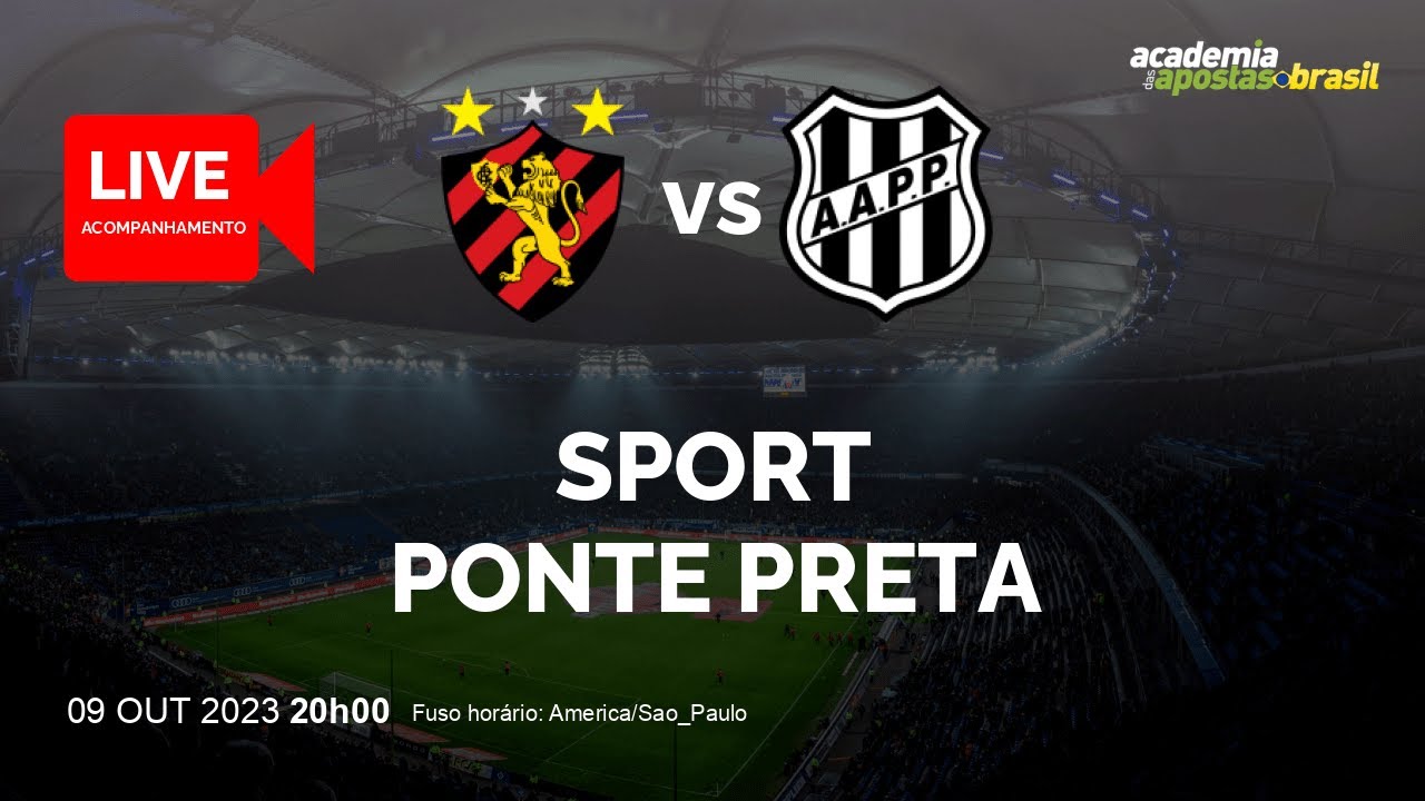 SPORT 3 X 3 PONTE PRETA, MELHORES MOMENTOS, 31ª RODADA BRASILEIRÃO SÉRIE B  2023