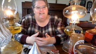 Using Oil Lamps When The Lights Go Out