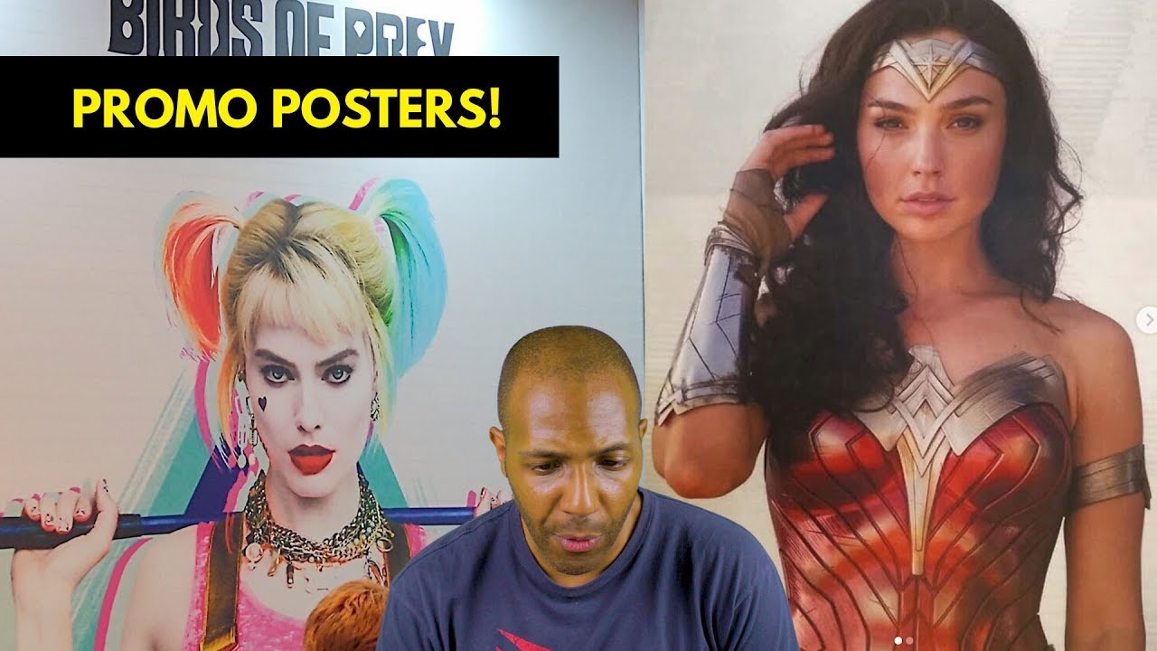 New Birds of Prey and Wonder Woman 1984 Banners New Birds of Prey and Wonder Woman 1984 Banners