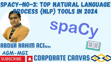 SpaCy-No.3: Top Natural Language Processing Tools in 2024