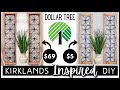 *NEW* KIRKLANDS INSPIRED DOLLAR TREE DIY | Wood & Iron Look | High End Home Decor | Look for Less!