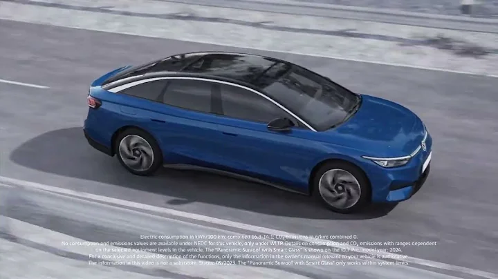 Volkswagen ID.7 Panoramic Sunroof with Smart Glass Feature - Volkswagen Easy To Understand - 天天要闻