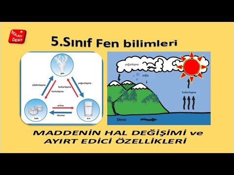 maddenin hal degisimi 5 sinif fen bilimleri youtube